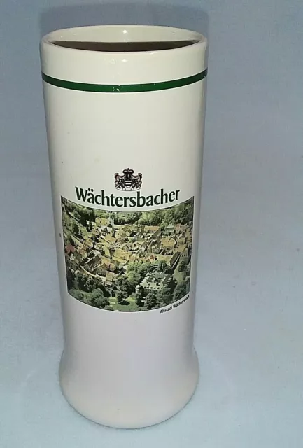 Alter Wächtersbacher Porzellan Bierkrug mit Henkel Altstadt WächtersbachE 548