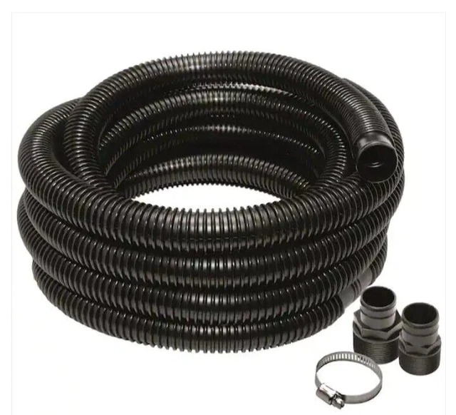 Everbilt Sump Pump Discharge Hose Kit 1-1/4 in. x 24 ft.