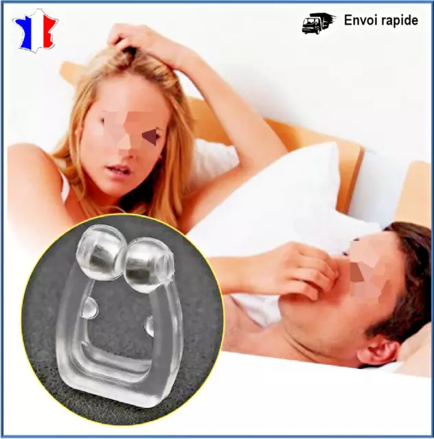 Anti ronflement  Apnée du sommeil  Nose clip  Clip Nez Dilatateur nasal