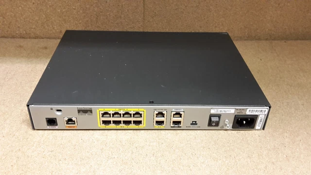 Routeur Cisco 1803/K9 + Carte CF 64 Mo – Matériel Occasion Fonctionnel