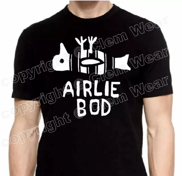 AIRLIE BOD t shirt Hull tee Pongo men t-shirt Clem Wear city banksy DEAD culture