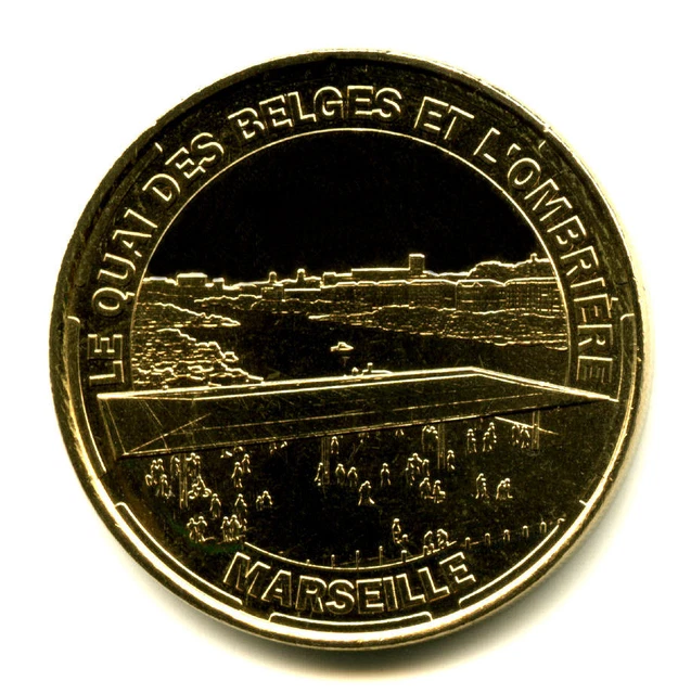 13 MARSEILLE Le quai des Belges et l'ombrière, 2014, Monnaie de Paris