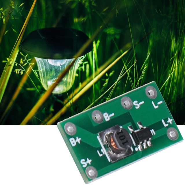 2 Modules Contrôleur Pour Guirlande Solaire - 1,2V, 8 Modes D'éclairage | Compatible Batteries NiMH Et Panneaux Solaires 2V