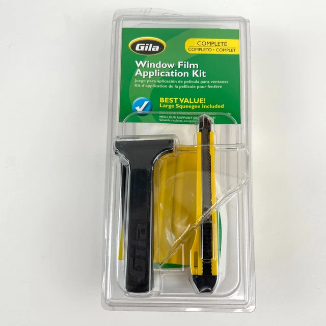 GILA COMPLETE WINDOW Film Application Kit RTK500 with Solution Knife