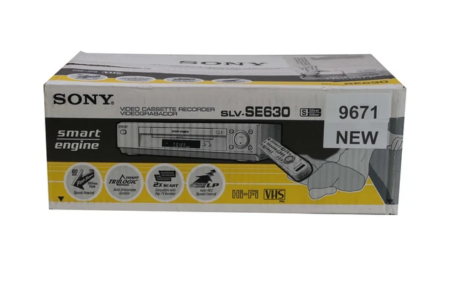 MAGNETOSCOPE SONY SLV-SE630 6 Tetes Hifi Stereo + 10 Vhs EUR 120,00 - FR