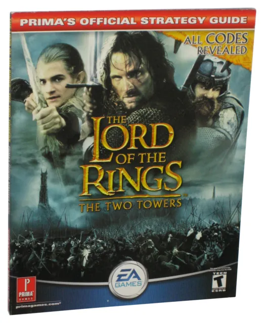 Lord of The Rings Two Towers Prima Games Official Strategy Guide Book