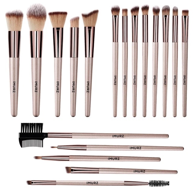 Make up Pinsel set IMURZ 18stk professionelles pinselset makeup Schminkpinsel Se