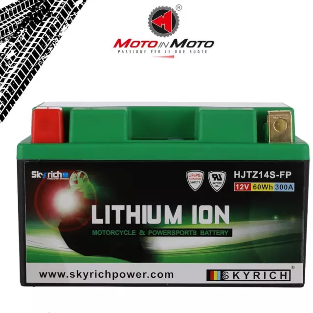 Batterie Skyrich Lithium HJTZ14S-FP Pour Benelli Lion 800 2022 2023