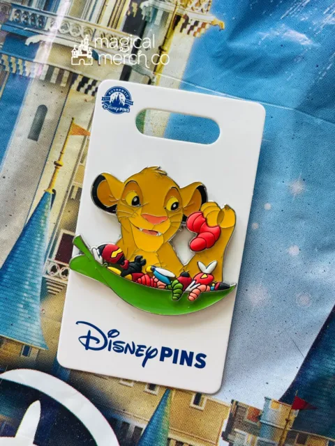 2023 Disney Parks The Lion King Simba Bug Free-D Open Edition Pin