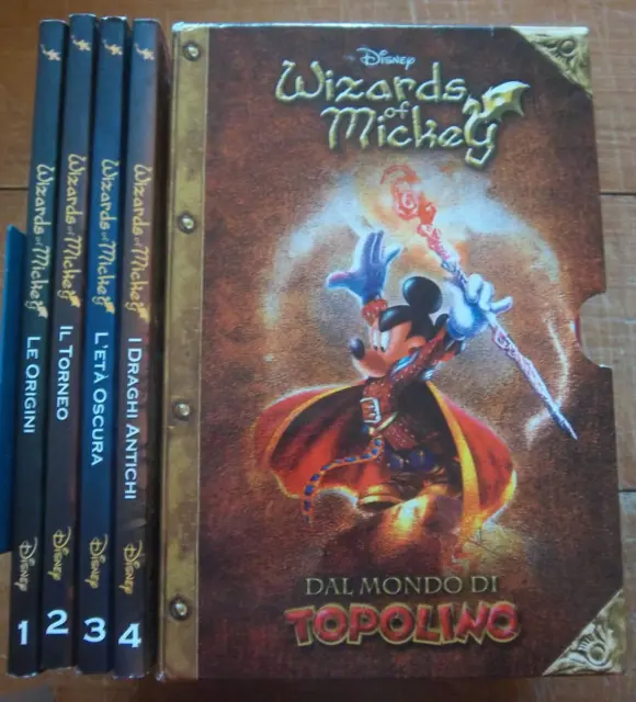 WIZARDS OF MICKEY completo 1/4 con cofanetto - Disney Company