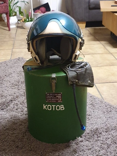russischer Fliegerhelm /Pilotenhelm
