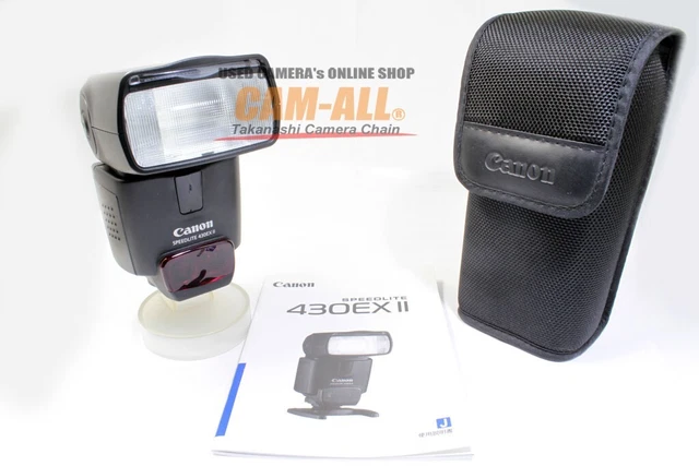 Canon Speedlite 430EX II Shoe Mount Flash **EXCELLENT** Condition