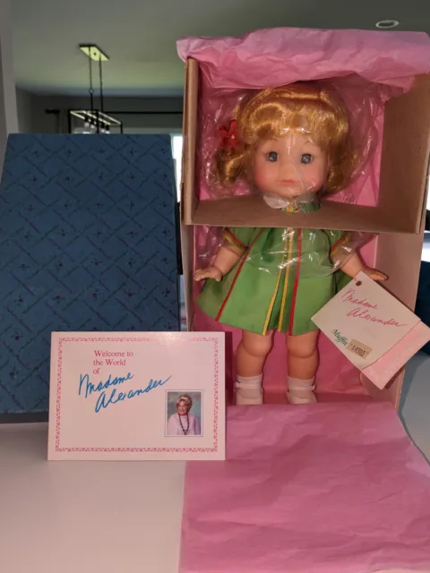 Madame Alexander Muffin 12-Inch Vinyl Doll NEW with Box And Tags