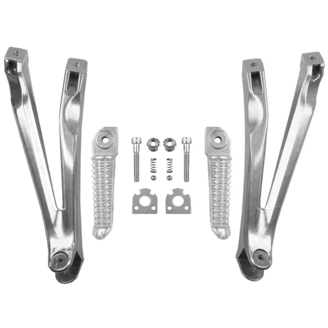 Rear Footrest Foot Pegs Bracket Set For Yamaha YZF R1 YZFR1 2004-2008 2005 06 07