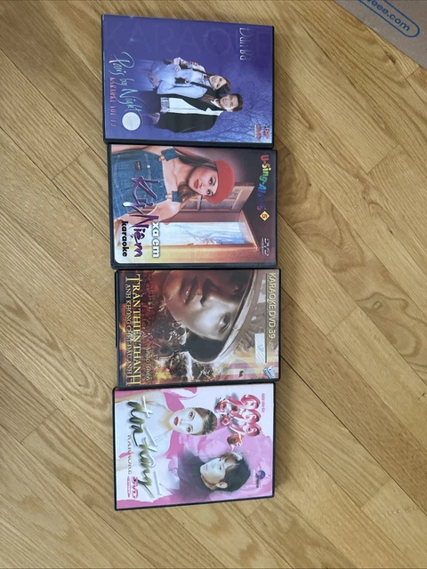 Lot 4 PARIS BY NIGHT U-sing-along Asia KARAOKE DVD