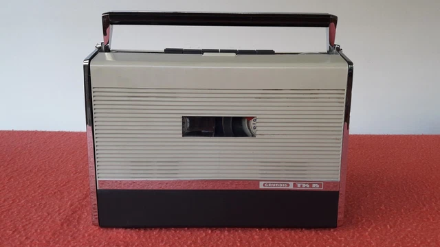 Magnétophone à Bandes Portatif Grundig TK6 - Vintage 1965