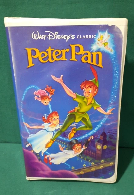 WALT DISNEY S CLASSIC Movie Peter Pan 1990 VHS Tested 4 70 
