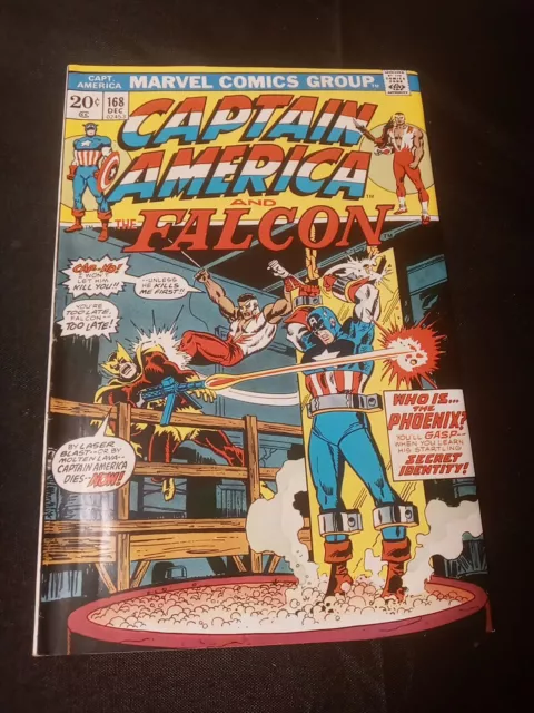 CAPTAIN AMERICA # 168 1st BARON HELMUT ZERO VF/NM