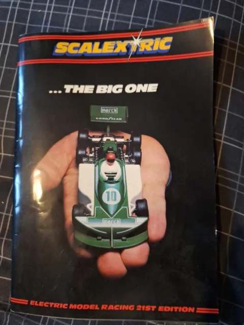 Scalextric The Big One Magazine 1980 Electric Model Slot Car Racing
