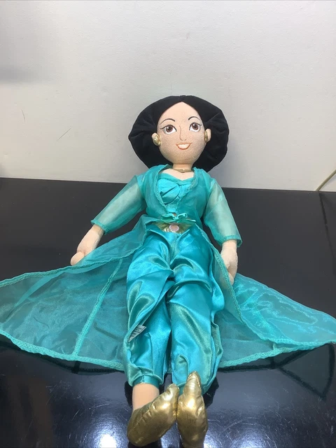 DISNEY PRINCESS JASMINE Plush Large 20 Inch Soft Toy Doll Aladdin ...
