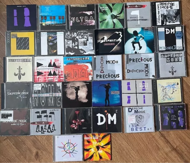 DEPECHE MODE CD Collection - 32 In Total, Look EUR 101,03