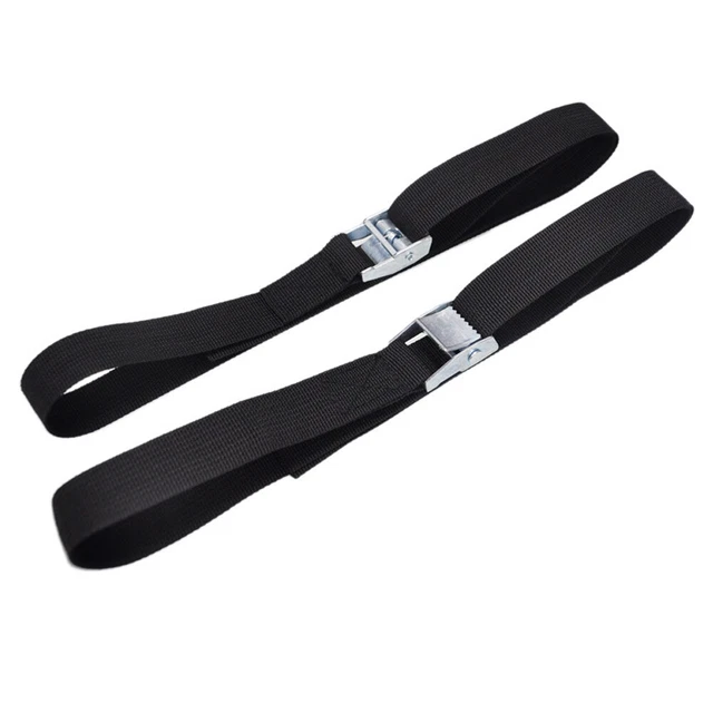 4pcs Cam Buckle Lashing Strap Motorcycle Tensioning Belts Tie Down Fastening