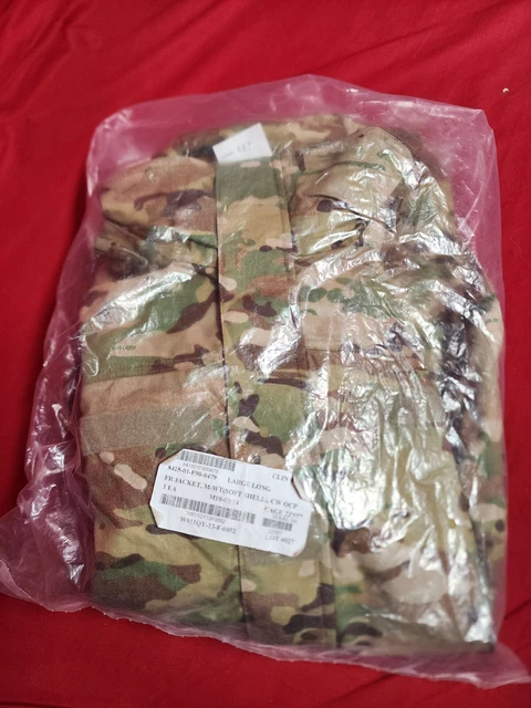 USGI MULTICAM / OCP FR SOFT SHELL COLD WEATHER  JACKET - Large Long