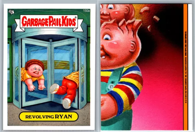 2013 Topps Garbage Pail Kids Brand-New Series 3 GPK Card Revolving Ryan 150a