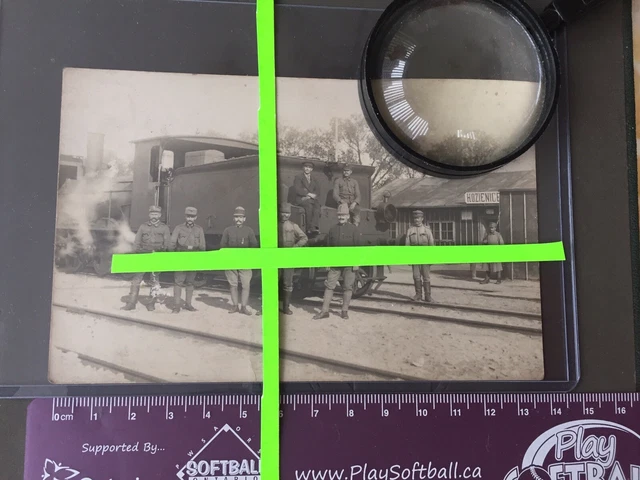 SELTEN Foto Postkarte 1wk Polen Kozienice Österreich-Ungarn Fotoalbum  Radom