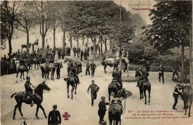 CPA AK VINCENNES La Cour du Chateau a issue de la Réception du Prince (672174)