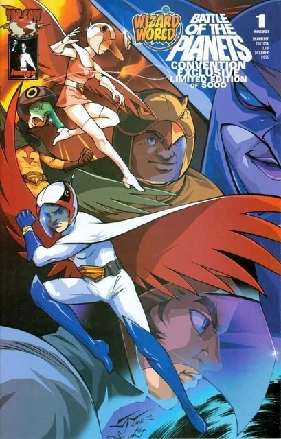 Battle Of The Planets #1 Wizard World Convention Exclusive Nm G-Force Zoltar