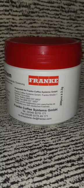 Franke Reinigungstabletten 200 x 2,3g NEU&OVP