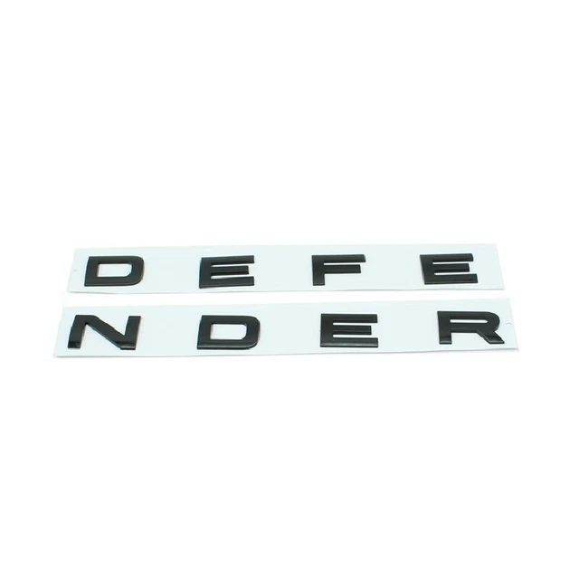 Emblème Arrière Land Rover Defender Overfinch - Diamètre 91mm - Neuf