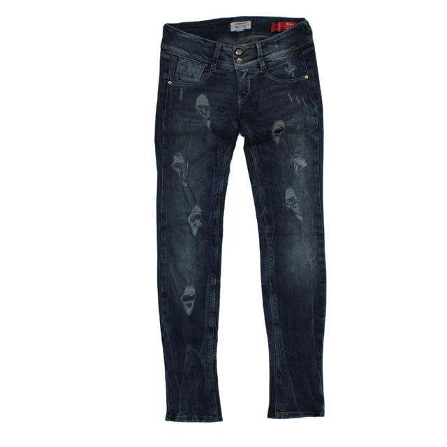 Met Women's Jeans W 26 in Blue 100% Cotton