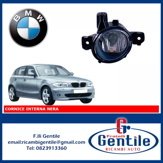 BMW Serie 1 2004 - 2007 Feux Feu de Brouillard Avant Parabole Noir Gauche SX