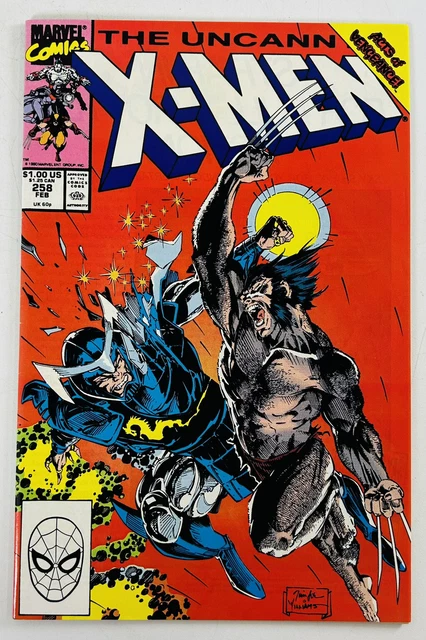 Uncanny X-Men, The #258 FN; 1990 Marvel Comics | Acts of Vengeance Jim Lee