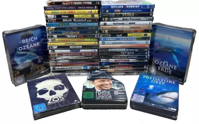 DVD Sammlung (44 Stück) Paket Konvolut Neuware OVP Restposten Flohmarkt Filme