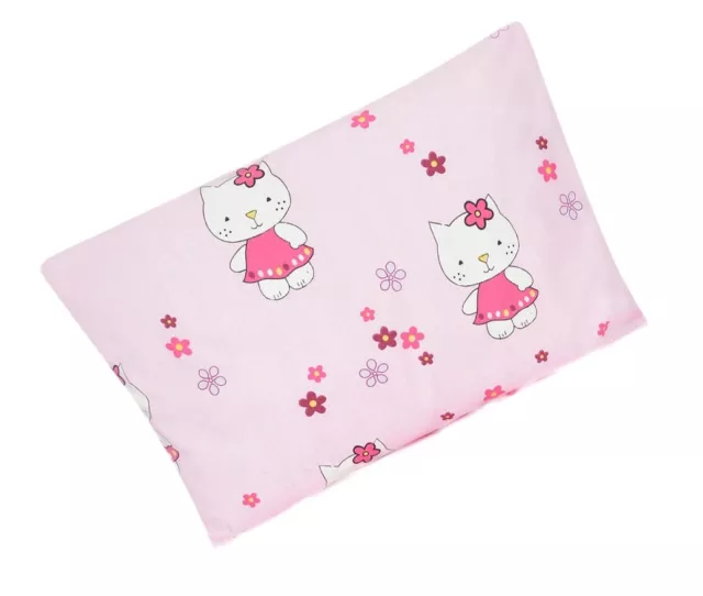 Baby Kissenhülle mit Reißverschluss 60x40cm Baumwolle ANTIALLERGEN Hello Kitty