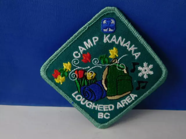 Girl Guides Canada Patch Camp Kanaka Lougheed Area Bc Badge Collector