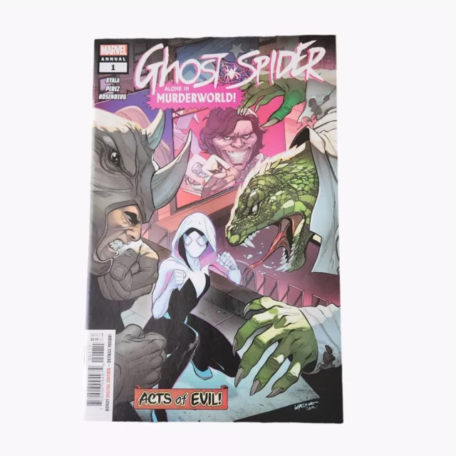 Marvel Ghost Spider Annual #1 Spider-Gwen Comic Book Collector Bagged Boarded