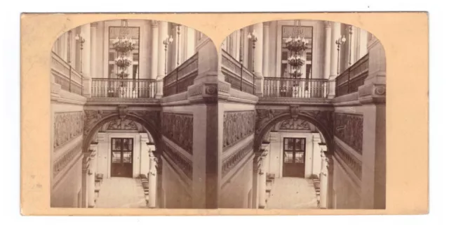 Stereo photo stereoscopy --Berlin - probably giant staircase