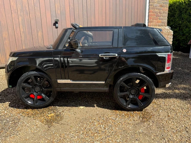 RIDE ON CAR Kids Range Rover Style 12V Electric Battery Operated Car ...