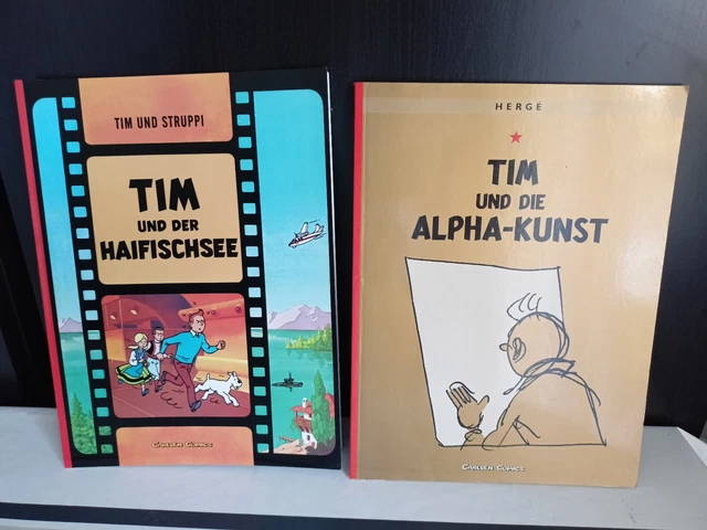 Tim Und Die Alpha Kunst TINTIN ET MILOU Tim und Struppi Tim und der Haifischsee Tim und die