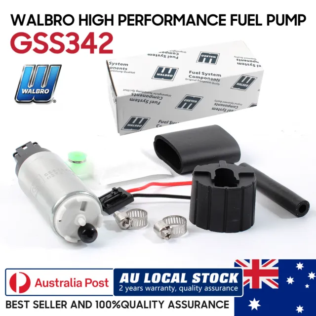 Genuine Walbro GSS342 255 LPH High Pressure Fuel Pump suit BMW MAZDA HOLDEN FORD