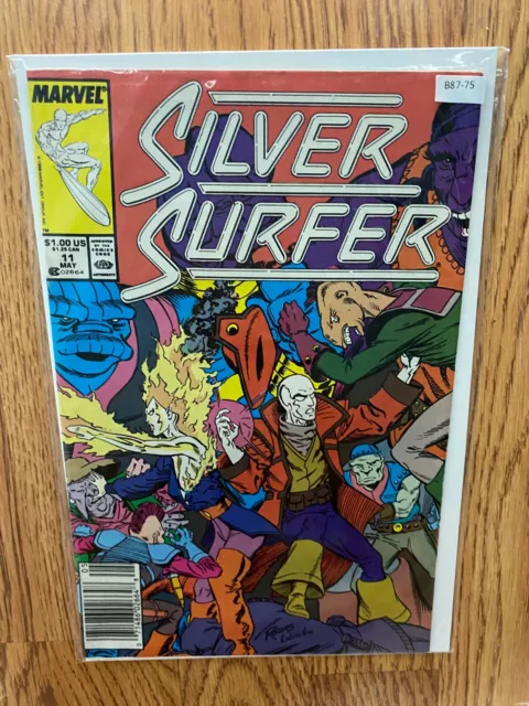 Silver Surfer vol.3 #11 1988 Newsstand High Grade 9.0 Marvel Comic Book B87-75