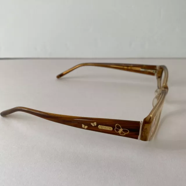 COACH Paulina (575) Eyeglass Frames Crystal Sand Designer