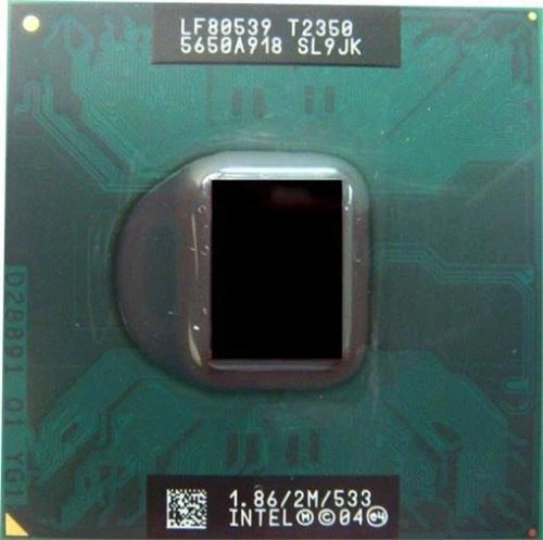 Processeur Intel Core Duo T2350 1.86 GHz - Pour PC Portable, Occasion Fonctionnel