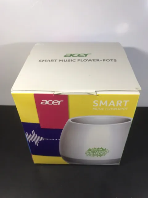 ACER Smart Music Flowerpot Bluetooth Multi-Colour Light Plant Interaction
