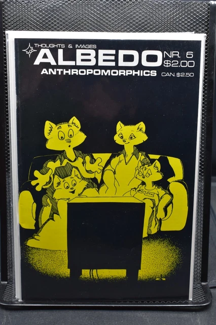 Albedo Anthropomorphics #6 Thought & Images 1986 Stan Sakai Story & Art 8.5