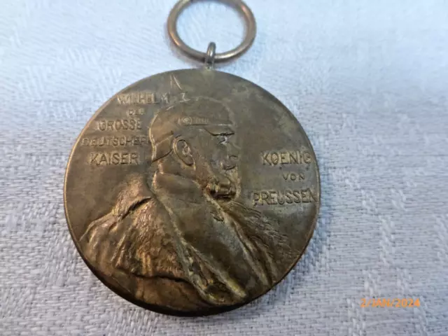 1897 Medaille  zum Hundersten Geburtstag Wilhelm I der Große deutscher Kaiser